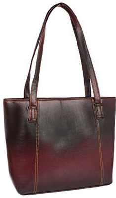 

Dutty Faux Leather Magenta Zipper Closure Formal Bag Shoulder Bag(Purple, 10 L)