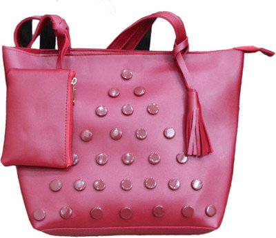 

Dutty Fashion Women's and Girls Durable Spacious Handbag Shoulder Bag(Maroon, 10 L)