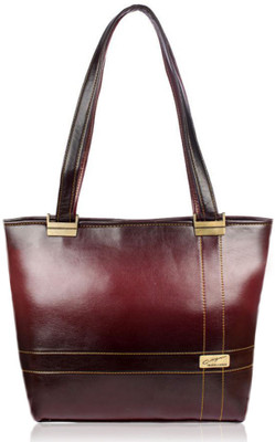 

Dutty Faux Leather Magenta Coloured Zipper Closure Formal Handbag Shoulder Bag(Purple, 10 L)