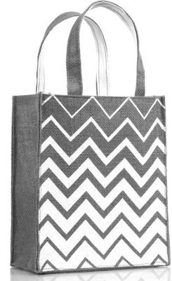 

H&B Reusable Shopping Bag | Gift Bag | Handbag | Tiffin Bag Waterproof Lunch Bag(Grey, 10 L)