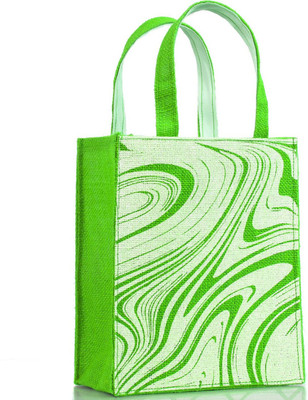 

H&B Reusable Shopping Bag Waterproof Lunch Bag(Light Green, 10 L)