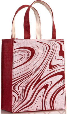 

H&B Reusable Shopping Bag | Gift Bag | Handbag | Tote Bag | Tiffin Bag | Lunch Box Bag Or Waterproof Lunch Bag(Maroon, 10 L)