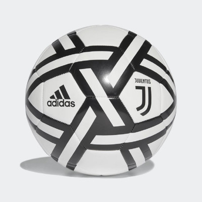 

ADIDAS JUVENTUS BALL - WHITE / BLACK Football - Size: (Pack of 1, White, Black