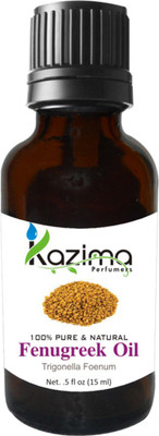 

KAZIMA Fenugreek Cold Pressed Carrier Oil (15ML) Pure Natural & Therapeutic Grade Oil(15 ml)