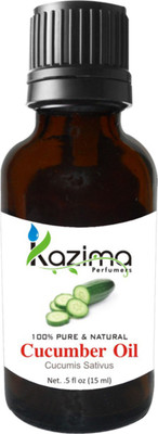 

KAZIMA Cucumber Seed Carrier Oil (15ML) Pure Natural & Undiluted For Skin care & Hair treatment(15 ml)