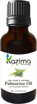 

KAZIMA Palmarosa Essential Oil (15ML) Pure Natural & Undiluted For Skin care & Hair treatment(15 ml)