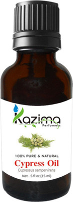 

KAZIMA Cypress Essential Oil (15ML) Pure Natural & Undiluted For Skin care & Hair treatment(15 ml)
