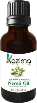 

KAZIMA Neroli Essential Oil (15ML) Pure Natural & Undiluted For Skin care & Hair treatment(15 ml)