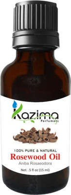 

KAZIMA Rosewood Essential Oil (15ML) Pure Natural & Undiluted For Skin care & Hair treatment(15 ml)