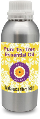 

Deve Herbes Pure Tea Tree Essential Oil 1250ml (Melaleuca alternifolia) 100% Natural Therapeutic Grade Steam Distilled(1250 ml)
