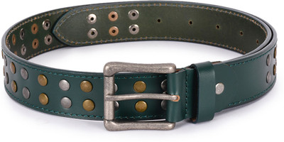 

Phive Rivers Men Casual Green Genuine Leather Belt