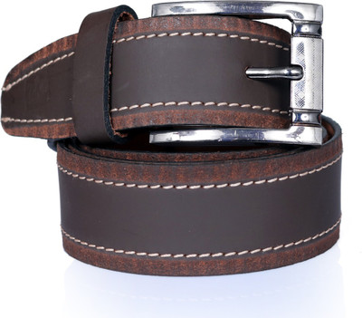 

Leo Men Casual Multicolor Genuine Leather Belt, Brown