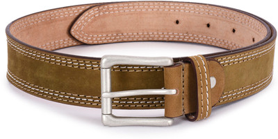 

Phive Rivers Men Casual Green Genuine Leather Belt, Olive green