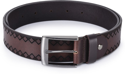 

Phive Rivers Men Casual Brown Genuine Leather Belt