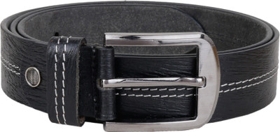 

Craftwood Men Black Genuine Leather Belt