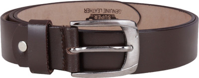 

Craftwood Men Brown Genuine Leather Belt