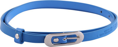 

Go India Store Women Blue Artificial Leather Belt