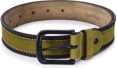 

Phive Rivers Men Casual Green Genuine Leather Belt