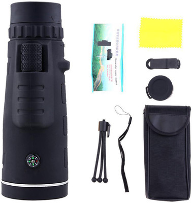 

riety Fully coated optics Durable rubber armoring Digital Monocular(121, Black)