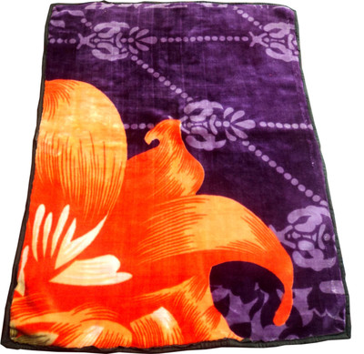 

Design Villa Floral  Fleece Blanket(Woollen Blend, Multicolor