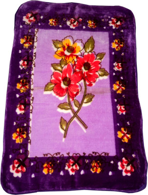 

Design Villa Floral  Fleece Blanket(Woollen Blend, Multicolor