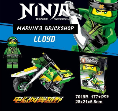

Akrobo Ninja 149 Pc Block Set 7019B(Multicolor)