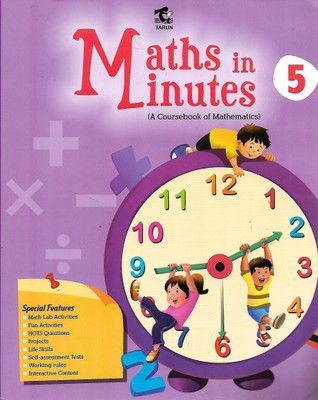 TARUN, MATHS IN MINUTES CLASS - 5 ( A COURSEBOOK OF MATHEMATICS )(English, Paperback, S.D. SHARMA)