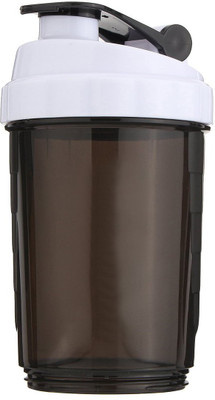 

medlycare india BEST Protein Shaker For Gym + Anti-Sweat + Mixer 500 ML 500 Shaker(Pack of 6, White), Black;white