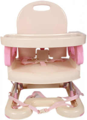 

Mummamia 3 in 1 Infant to Toddler High Chair, Booster Seat Cum Stow-Away Dining Chair - Pink(Pink)