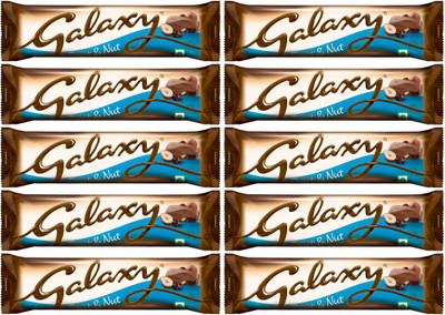 

Galaxy Chocolate - Fruit & Nut 36g Pouch (Pack of 10) Bars(Pack of 10, 36 g)