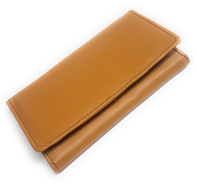 

Finetouch Casual Tan Clutch