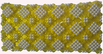 

Rosy Casual, Party Yellow Clutch