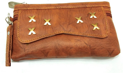 

radhe creation Casual Brown Clutch