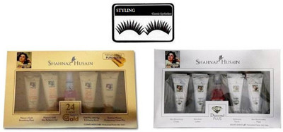 

Styling Eyelashes & Shahnaz Husain Gold & Diamond Facial Kit(Set of 3)