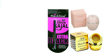 

Oriflame Sweden TENDER CARE ( PACK OF 2 ) AND NECKLINE KAJAL(Set of 3)