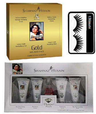 

Ultimate Eyelashes With Gold Skin Radiance & Diamond Plus Facial Kit(Set of 3)