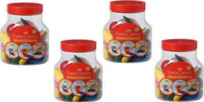 

Faber-Castell 35 early age crayons for kid pack of 4(Multicolor)