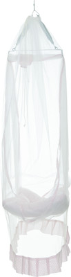 

VParents New Born Net Baby Swing Cradle with Mosquito net and Spring(Pink)