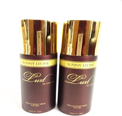 

Sunny Leone BROWN LUST Perfume Body Spray - For Men(300 ml, Pack of 2)
