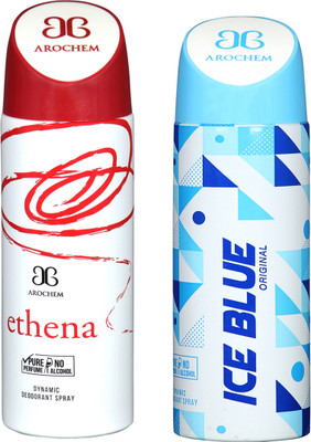 

Arochem A-29 DEODORANT SPRAY NO ALCOHOL PURE PERFUME DYNAMIC BODY APRAY Deodorant Spray - For Men & Women(200 ml, Pack of 2)