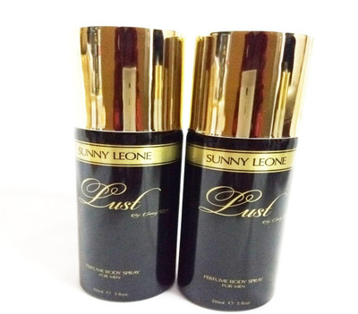 

Sunny Leone LUST Perfume Body Spray - For Men(300 ml, Pack of 2)