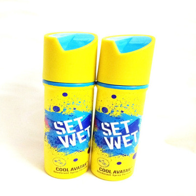 

Set Wet Cool Avatar Deodorant Spray - For Men(300 ml, Pack of 2)