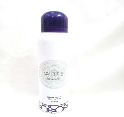 

White BODY SPRAY Deodorant Spray - For Women(150 ml)