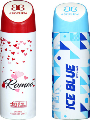 

Arochem A-22 DEODORANT SPRAY NO ALCOHOL PURE PERFUME DYNAMIC BODY APRAY Deodorant Spray - For Men & Women(200 ml, Pack of 2)