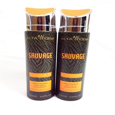 

ALTA MODA SAUVAGE Perfume Body Spray - For Men(200 ml, Pack of 2)
