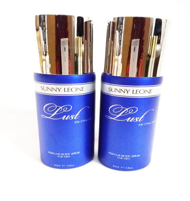 

Sunny Leone BLUE LUST Perfume Body Spray - For Men(300 ml, Pack of 2)