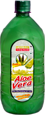 

Herbal Trends Aloe Vera Drinking Gel( Juice) 30 days fresh Guaranteed- Direct from Manufacturer - Fiber Rich(1 L)