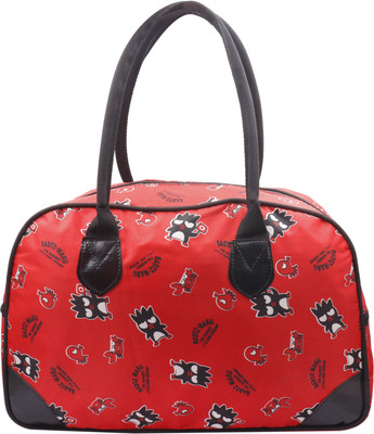 

Kisavo Maru Bird Red Red 25 Litre Small Travel Bag Travel Duffel Bag(Red, Black), Black;red
