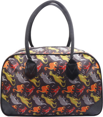 

Kisavo Diana Multicolor 25 Litre Small Travel Bag Travel Duffel Bag(Multicolor, Black, Red), Black;multicolor;red