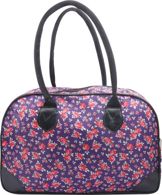 

Kisavo Rose 2 Multicolor 25 Litre Small Travel Bag Travel Duffel Bag(Multicolor, Black), Black;multicolor
